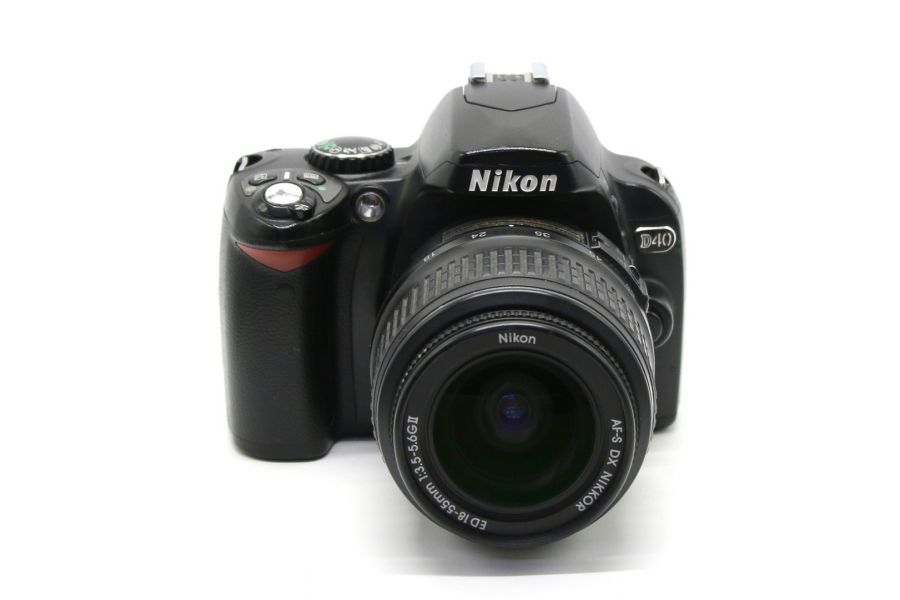 Nikon D40 kit (пробег 54070 кадров)