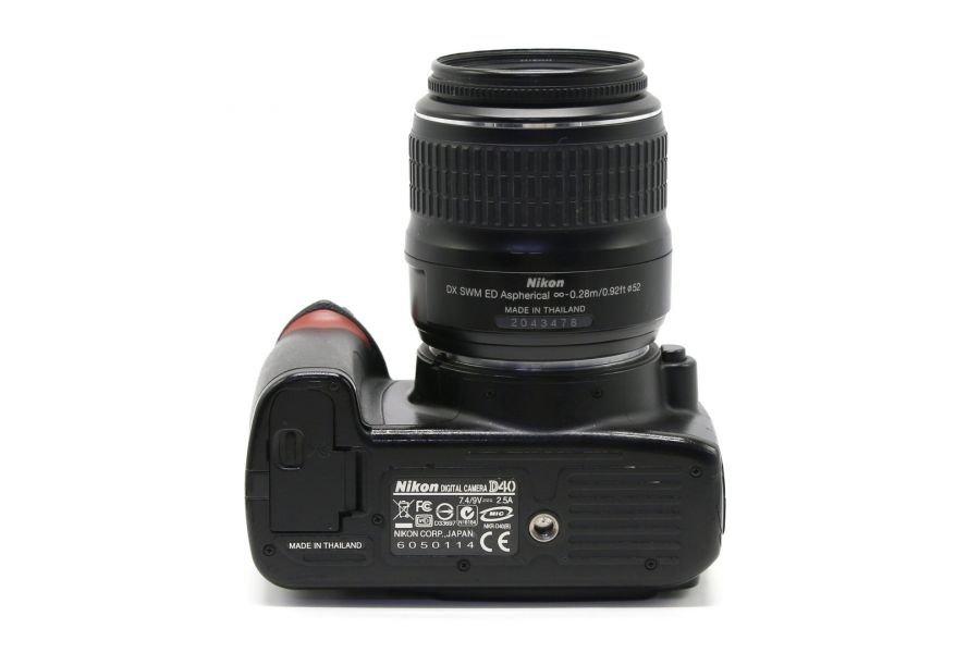 Nikon D40 kit (пробег 54070 кадров)