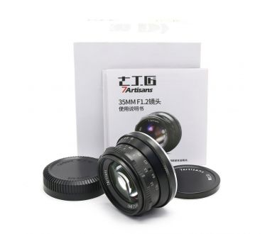 7Artisans 35mm f/1.2 for Micro 4/3 black в упаковке