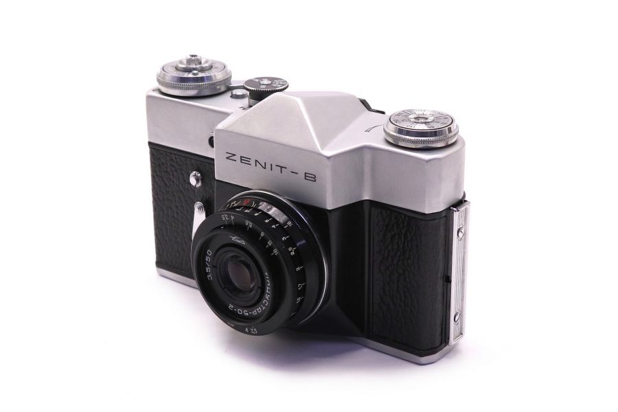 Зенит В + Индустар 50-2 в упаковке