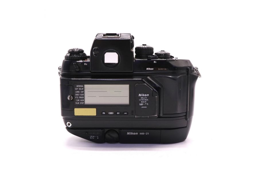Nikon F4 body + Nikon MB-21