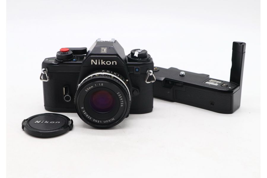 Nikon EM + Nikon 50mm f/1.8 (Japan, 1980)