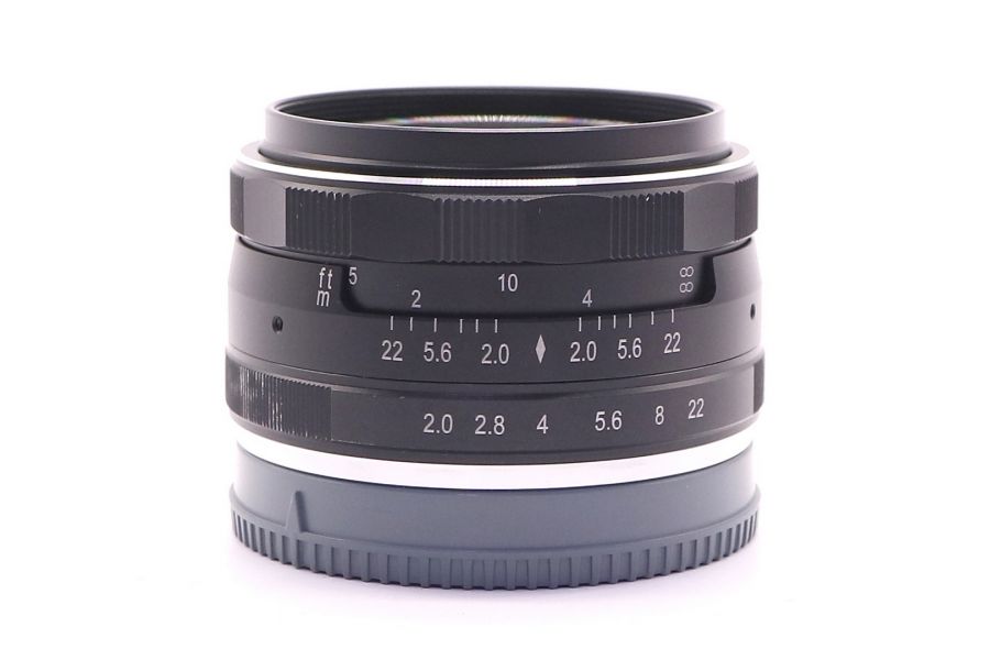 Meike 50mm f/2.0 MC для Sony E в упаковке