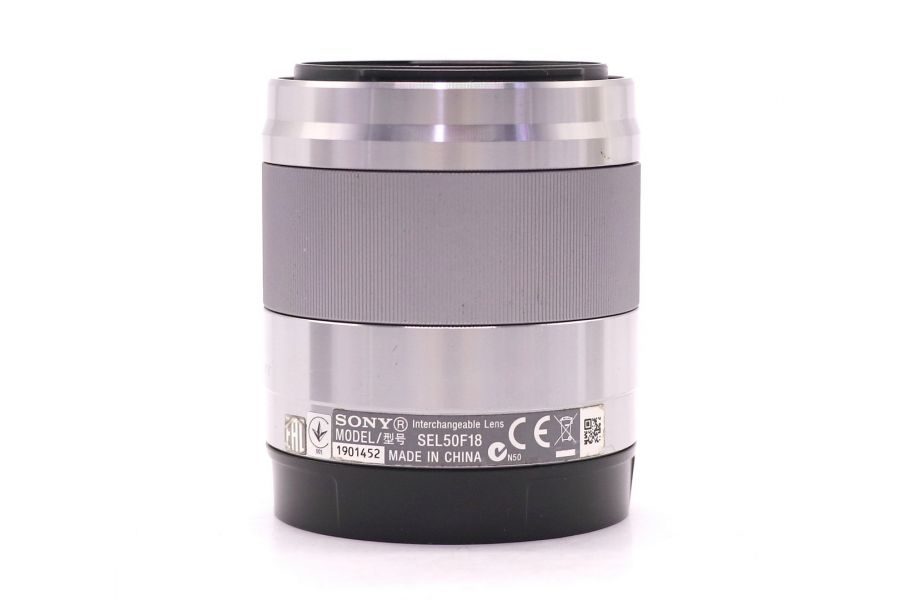 Sony 50mm f/1.8 OSS (SEL-50F18) портретный серый