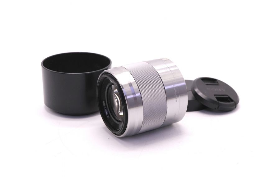 Sony 50mm f/1.8 OSS (SEL-50F18) портретный серый