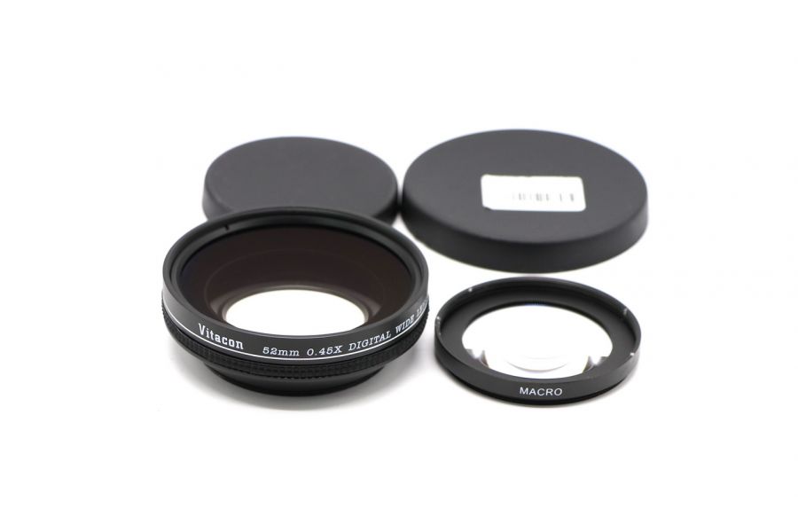 Конвертер Vitacon 52mm 0.45X Digital Wide Lens W/Macro Japan