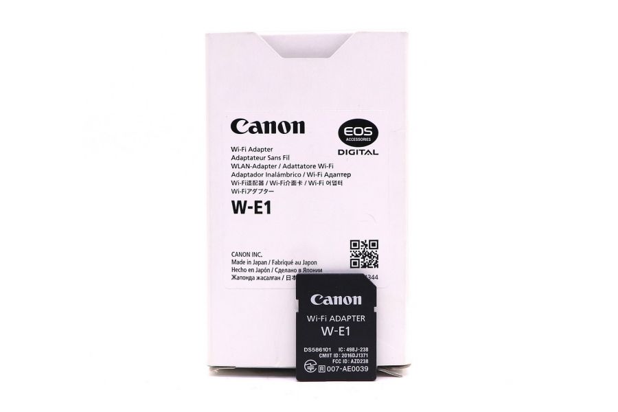 Wi-Fi адаптера Canon W-E1