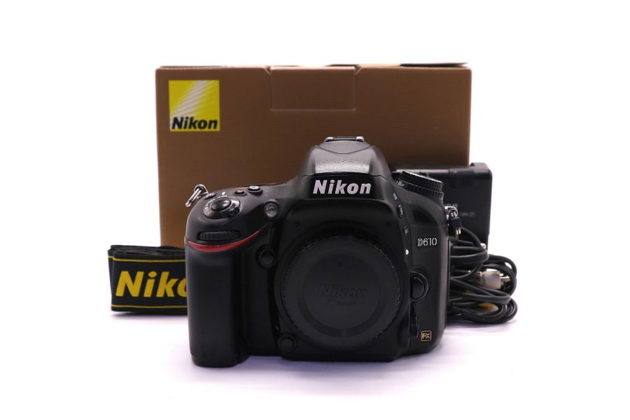 Nikon D610 body в упаковке (пробег 328110 кадров)
