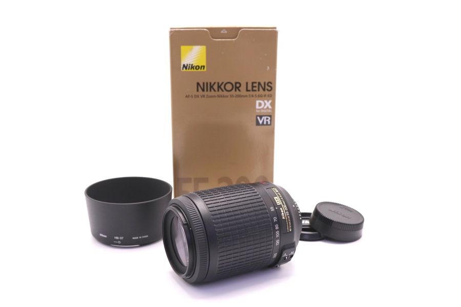 Nikon 55-200mm f/4-5.6G AF-S DX VR IF-ED Zoom-Nikkor в упаковке (China)