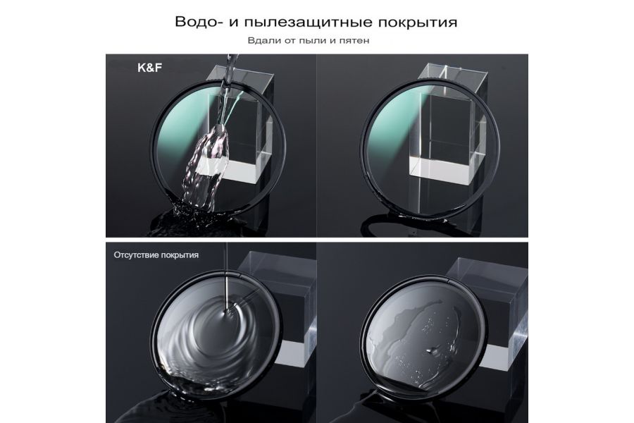 Светофильтр K&F Concept NANO-X PROTECTOR MRC UV 58mm