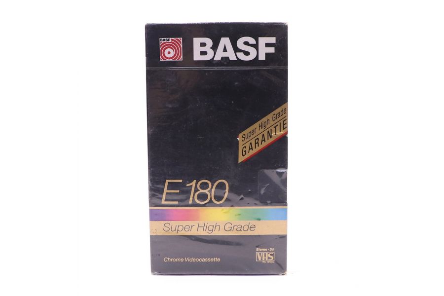 Видеокассета BASF E 180 Super High Grade