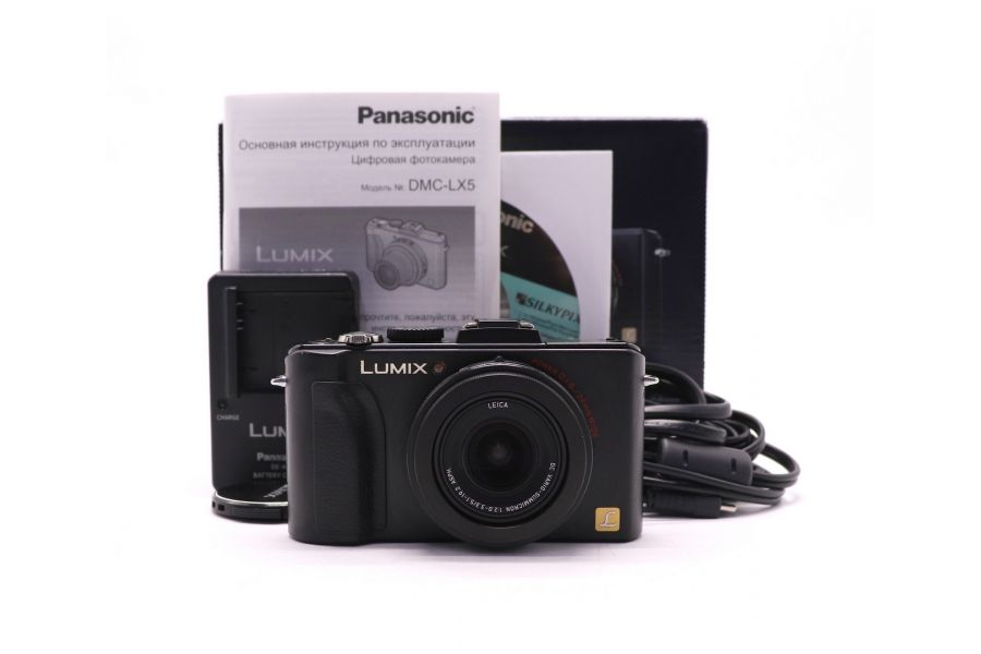 Panasonic Lumix DMC-LX5 в упаковке