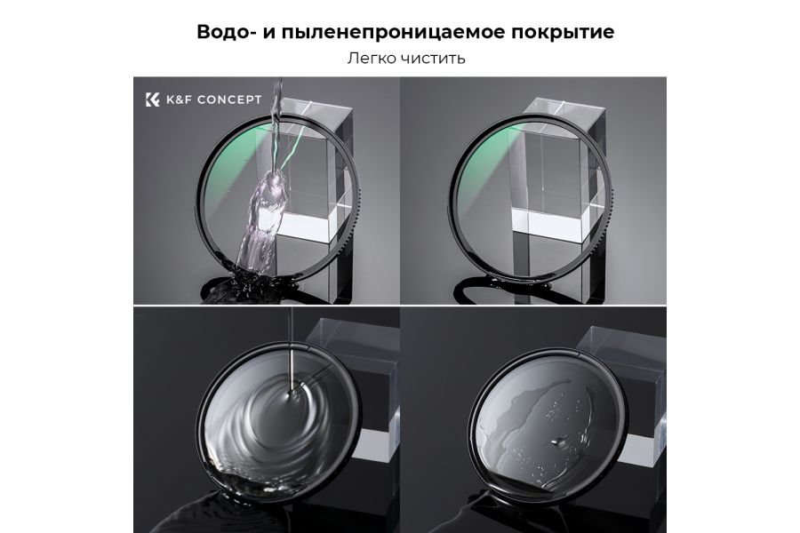 Светофильтр K&F Concept Nano-X B270 MC-UV 58mm