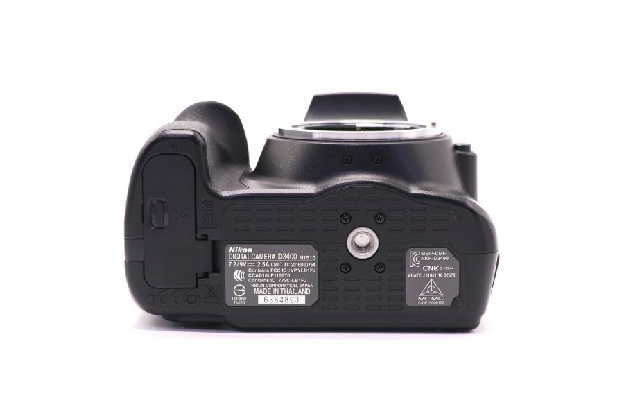 Nikon D3400 body (пробег 34015 кадров)
