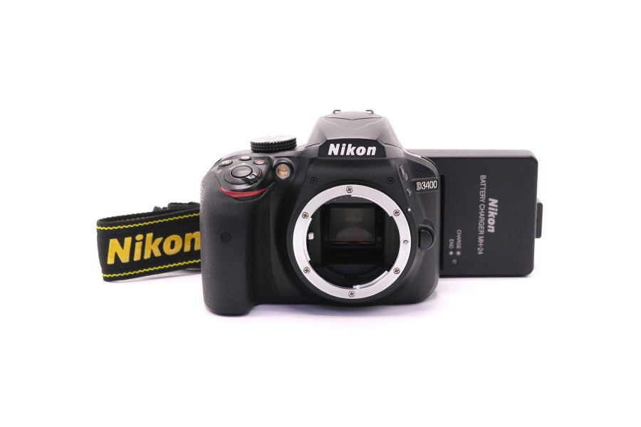 Nikon D3400 body (пробег 34015 кадров)