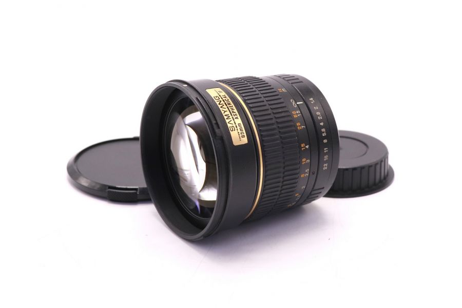 Samyang 85mm f/1.4 Aspherical IF (Korea, 2008)