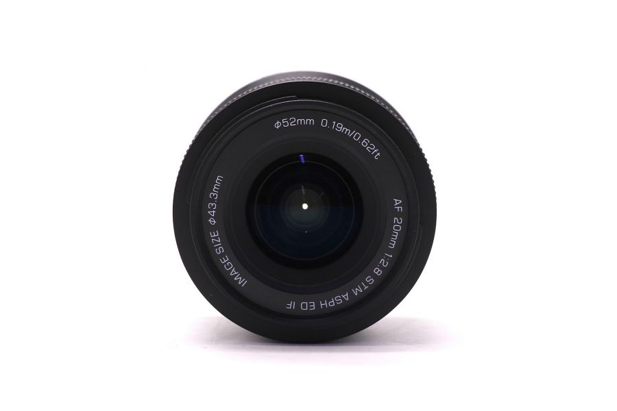 Объектив Viltrox AF 20mm F2.8 для Nikon Z в упаковке 