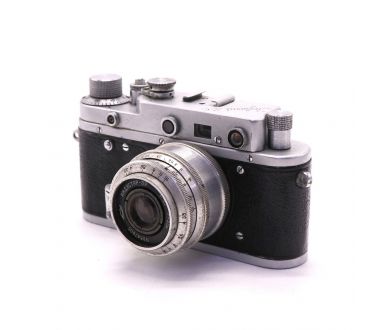 Зоркий-2С + Индустар-50 пленочный советский (СССР)