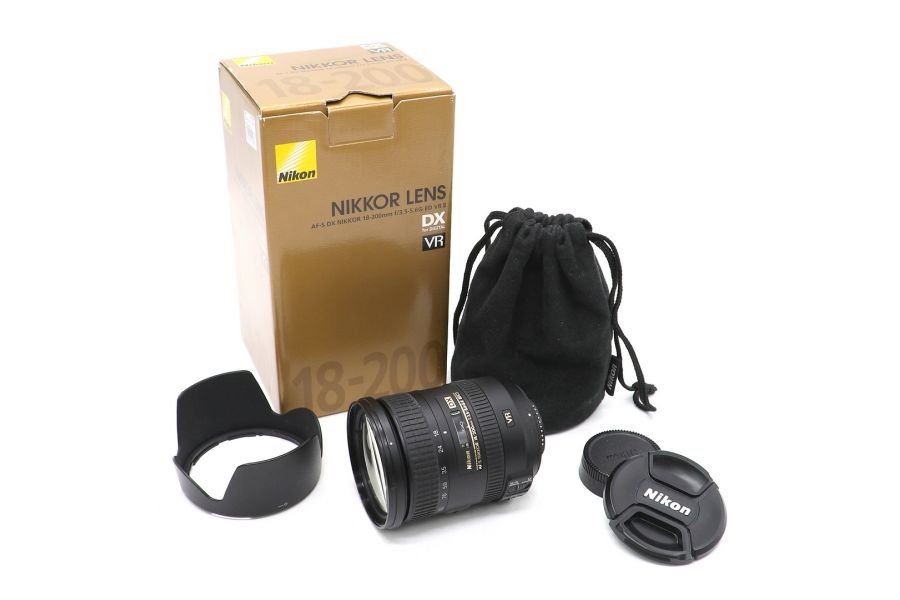 Nikon 18-200mm f/3.5-5.6G II ED AF-S VR DX Nikkor в упаковке