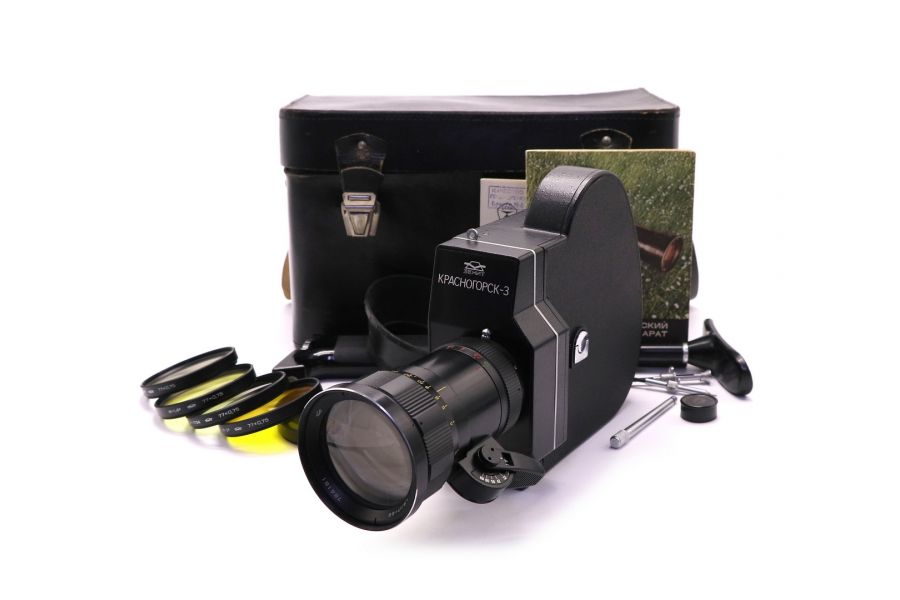 Кинокамера Красногорск-3 М42 kit комплект (СССР)