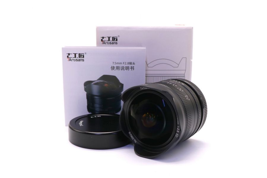 7Artisans 7.5mm f/2.8 Mark II for Canon EOS M