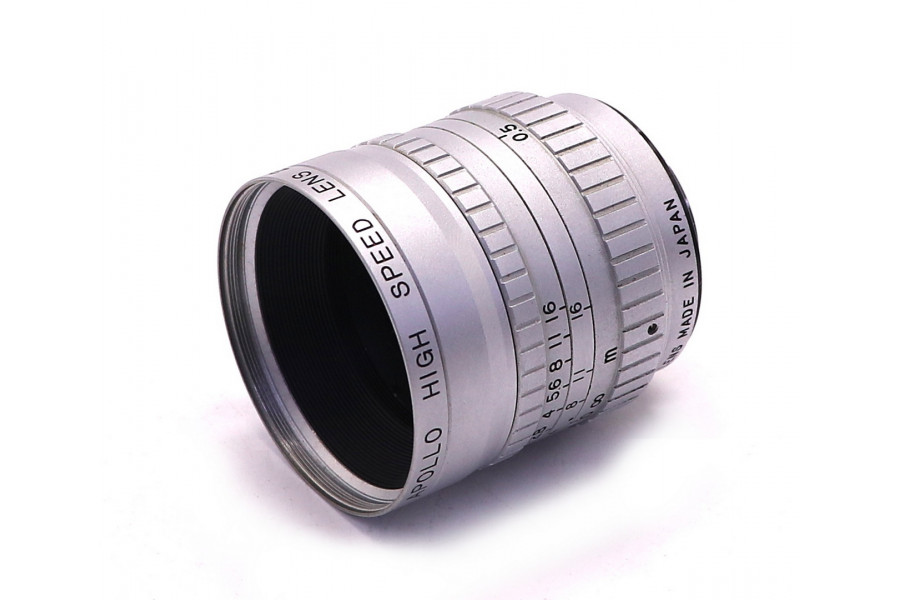 Apollo High Speed Lens 25mm f/0,85 C-Mount 