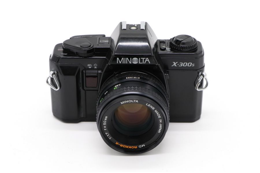 Minolta X-300s + Minolta 1.7/50 MD Rokkor-X