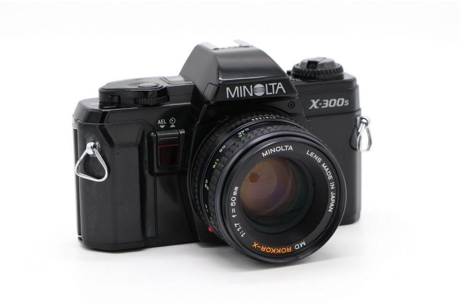 Minolta X-300s + Minolta 1.7/50 MD Rokkor-X