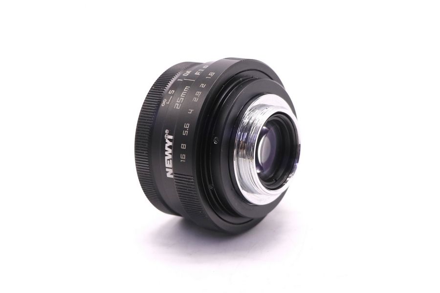 Объектив Newyi 25mm f/1.8 Black C mount (China)