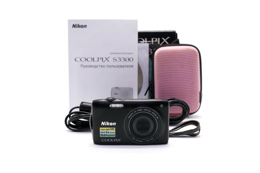 Nikon Coolpix S3300 в упаковке