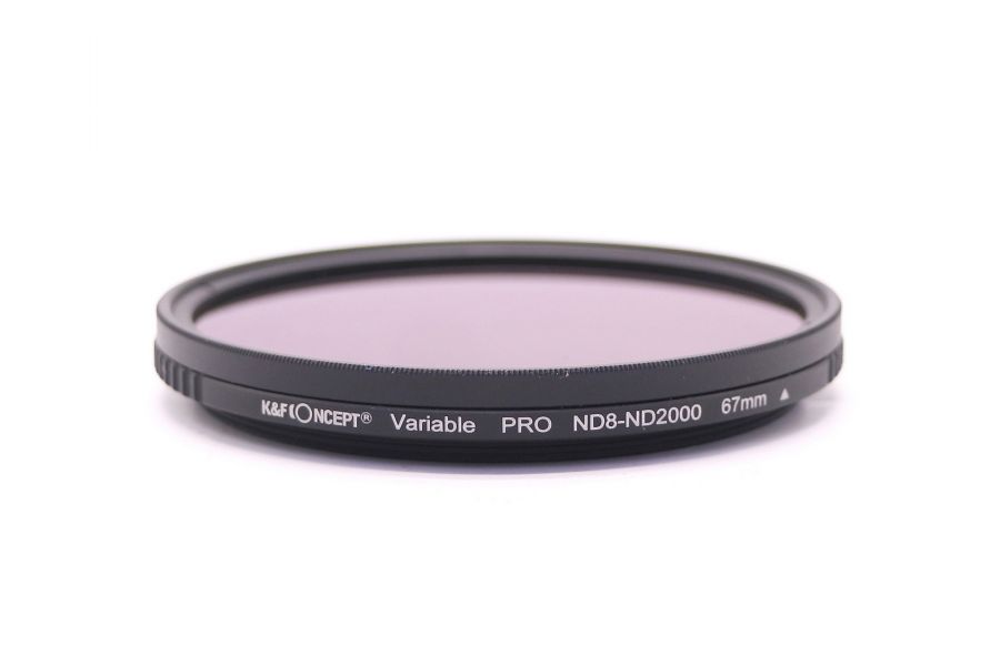 Светофильтр K&F Concept Variable Pro ND8-2000 67mm