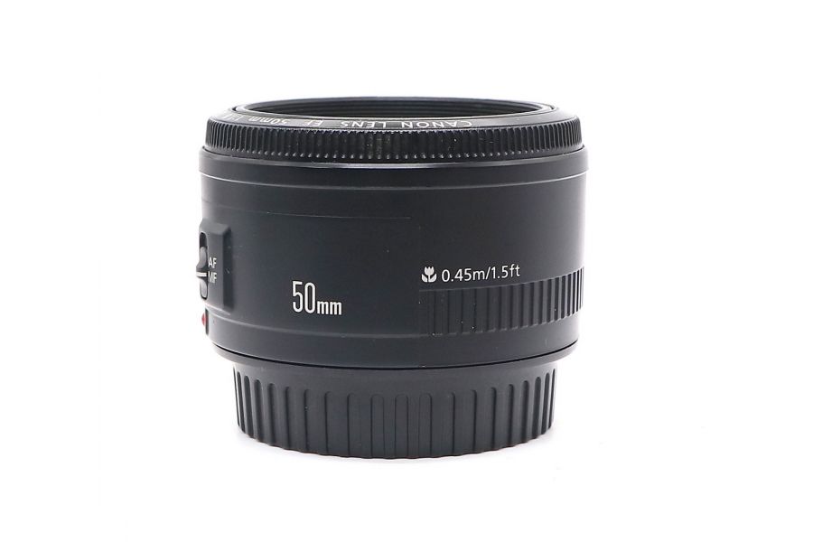 Canon EF 50mm f/1.8 II в упаковке (Malaysia).