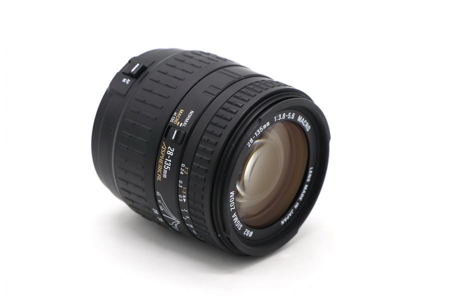 Sigma 28-135mm f/3.8-5.6 Aspherical IF Macro Canon EF неисправный