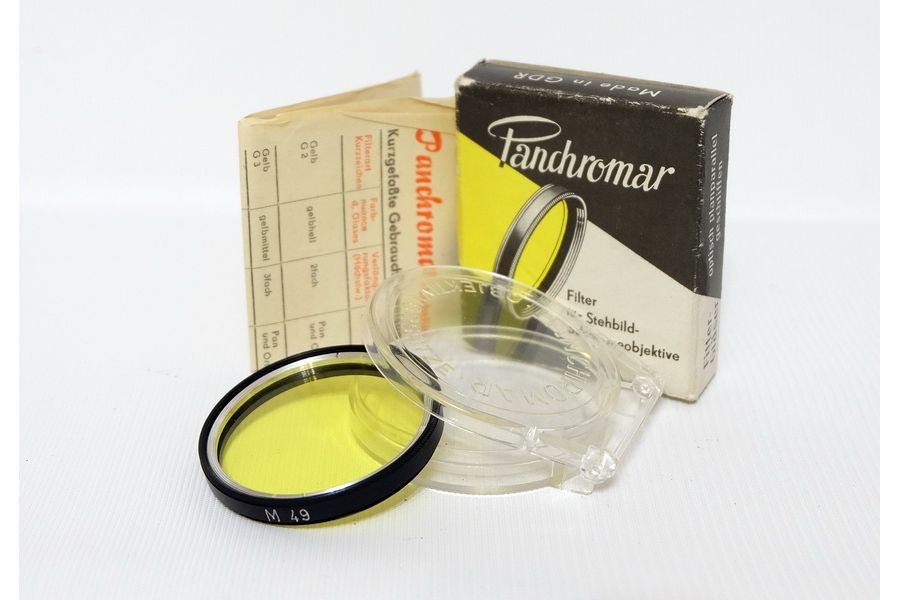 Светофильтр Panchromar M49x0.75 Germany, 1959