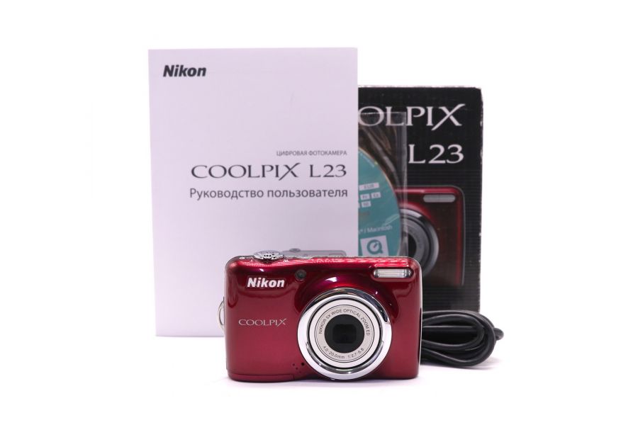 Nikon Coolpix L23 в упаковке