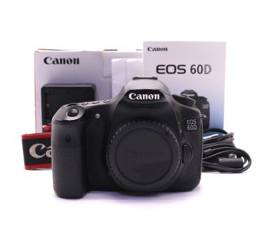 Canon EOS 60D body в упаковке (пробег 34580 кадров)