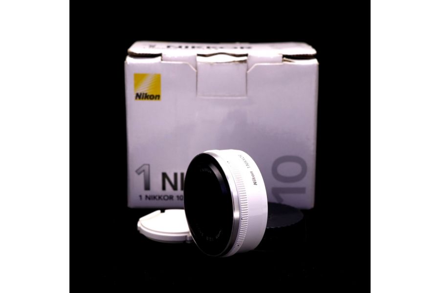 Nikon 10mm f/2.8 Nikkor 1 в упаковке (белый)