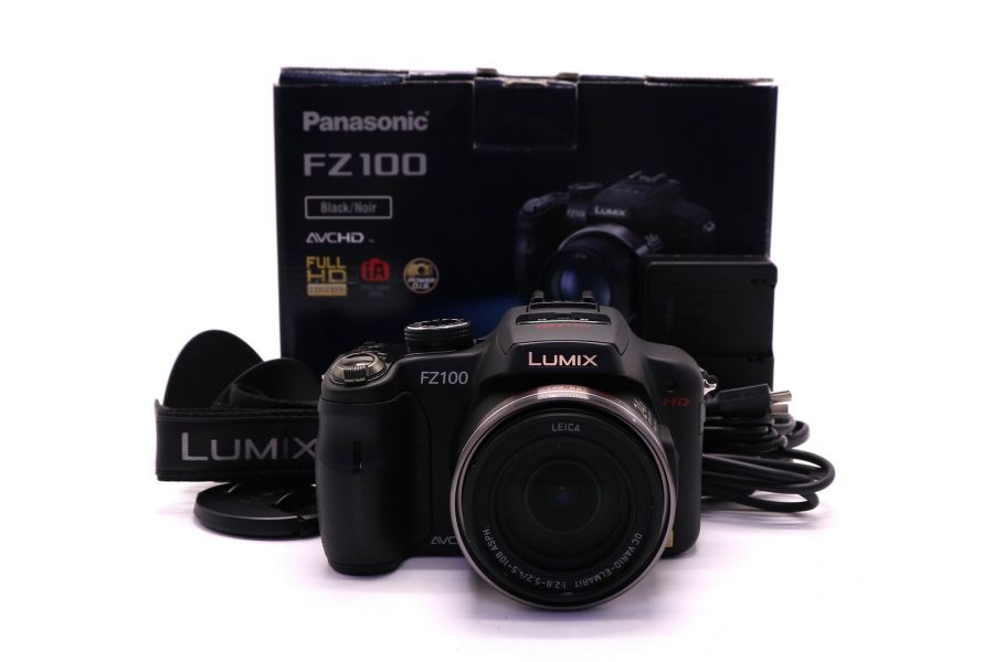 Panasonic Lumix DMC-FZ100 в упаковке
