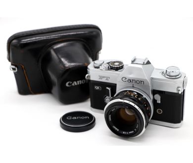 Canon FT QL + Canon FL 50mm/1.8 (Japan, 1967)