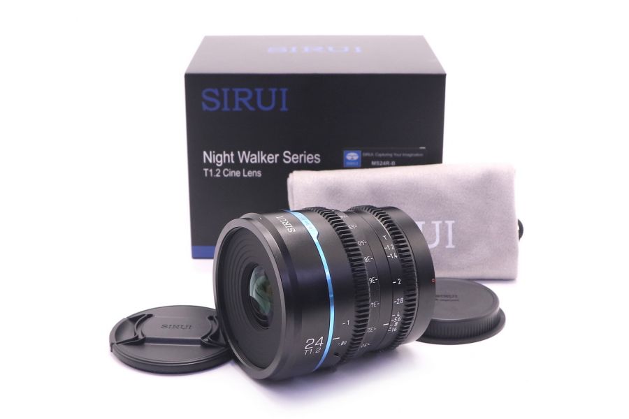 Sirui Nightwalker 24mm T1.2 S35 в упаковке