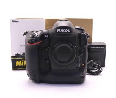 Nikon D4 body в упаковке (пробег 147000 кадров)