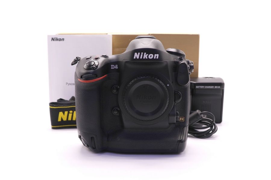 Nikon D4 body в упаковке (пробег 147000 кадров)