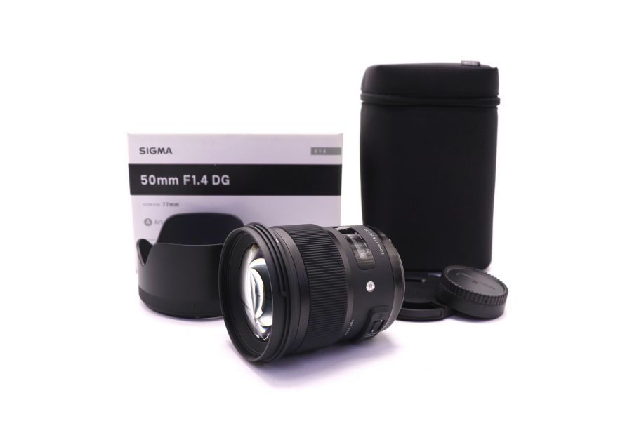 Sigma AF 50mm f/1.4 DG HSM Art Nikon F в упаковке