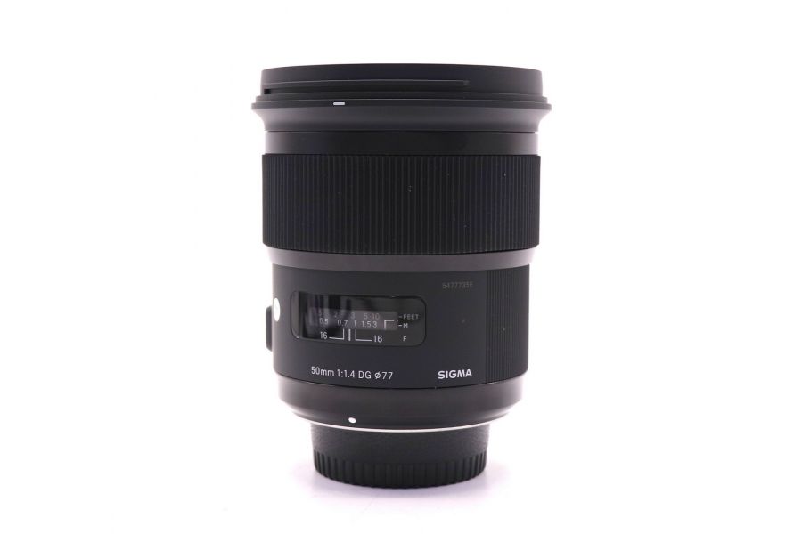Sigma AF 50mm f/1.4 DG HSM Art Nikon F в упаковке