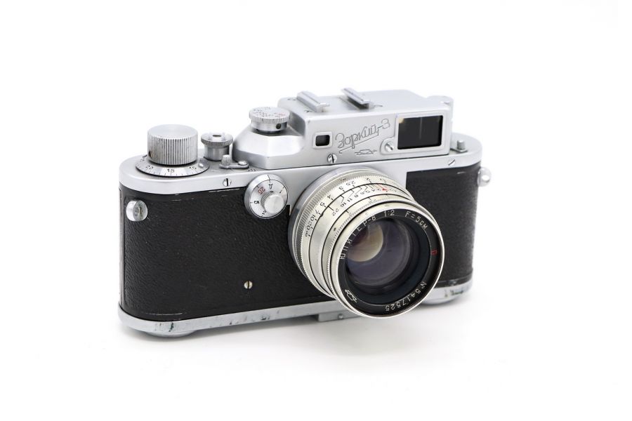 Зоркий 3 + Юпитер-8 kit в упаковке (СССР, 1954)