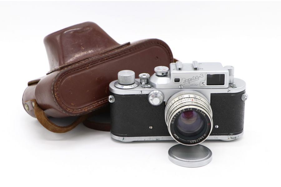 Зоркий 3 + Юпитер-8 kit в упаковке (СССР, 1954)