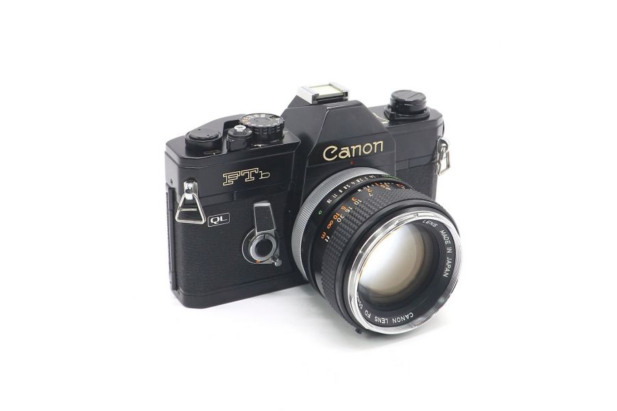 Canon FTb QL + FL 50mm f/1.4 black