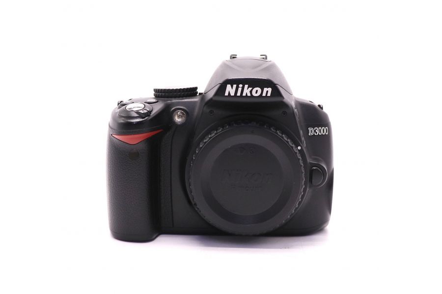 Nikon D3000 body (пробег 7080 кадров)