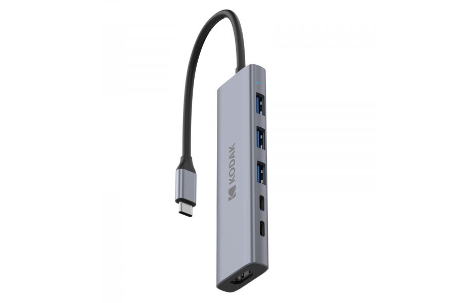 Разветвитель Kodak USB-C Hub (6-IN-1 & HDTV) T340