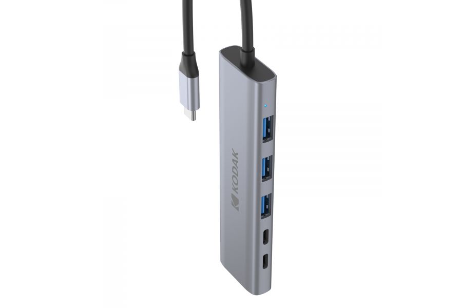 Разветвитель Kodak USB-C Hub (6-IN-1 & HDTV) T340